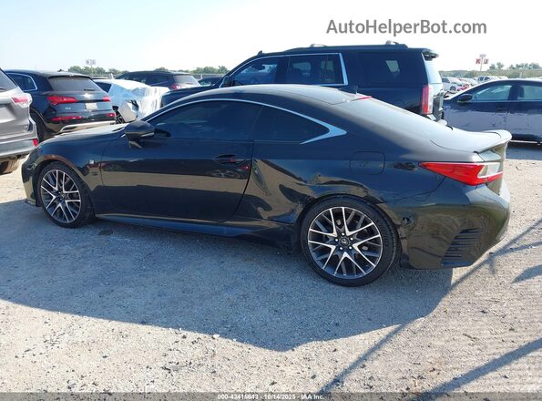 JTHHZ5BC7J5018107 2018 LEXUS RC 350 Black Trasero izquierdo