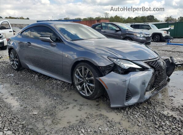 JTHHZ5BC7K5019341 2019 LEXUS RC Gray წინა მარჯვენა