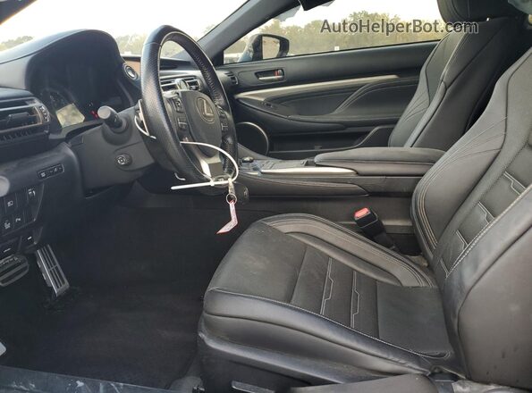 JTHHZ5BC7K5019341 2019 LEXUS RC Gray წინა სალონის ხედი