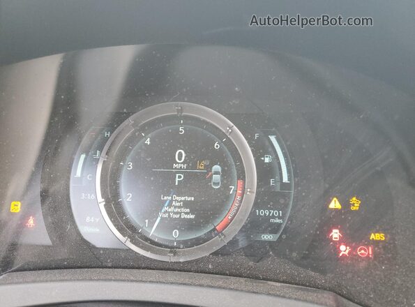 JTHHZ5BC7K5019341 2019 LEXUS RC Gray ხელსაწყოთა პანელის ხედი