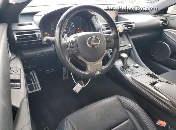JTHHZ5BC7K5019341 2019 LEXUS RC Gray წინა პანელის ხედი