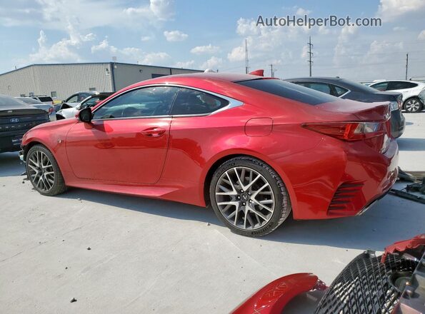 JTHHZ5BC8J5019296 2018 LEXUS RC Red 