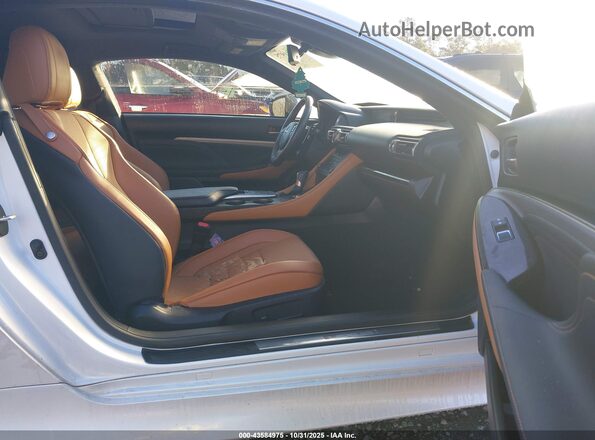 JTHHZ5BC9K5021222 2019 LEXUS RC 350 White Vista interior delantera