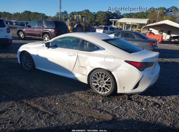 JTHHZ5BC9K5021222 2019 LEXUS RC 350 White Trasero izquierdo