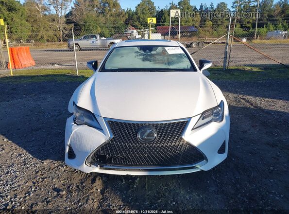 JTHHZ5BC9K5021222 2019 LEXUS RC 350 White Vista del salpicadero