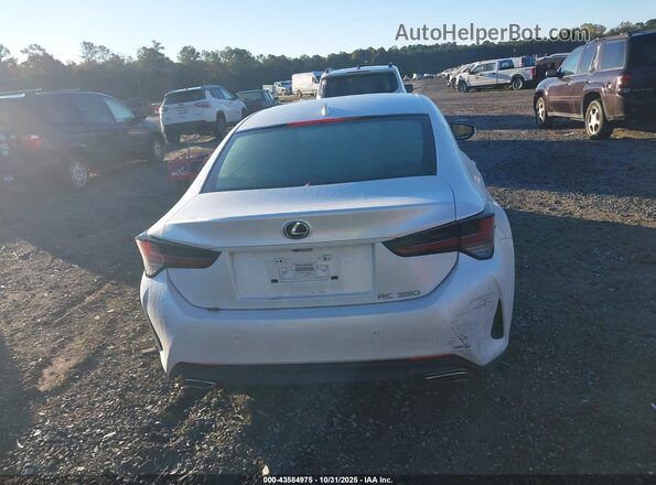 JTHHZ5BC9K5021222 2019 LEXUS RC 350 White 