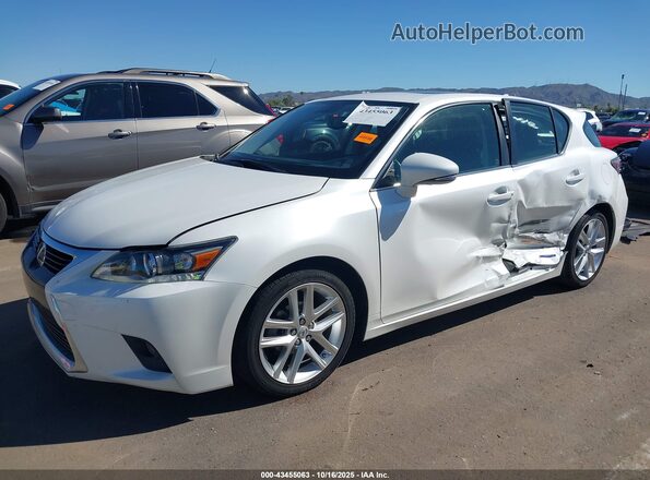 JTHKD5BH4H2297379 2017 LEXUS CT 200H White 