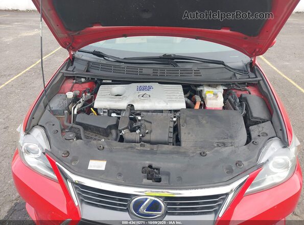 JTHKD5BH6H2292877 2017 LEXUS CT 200H Red 