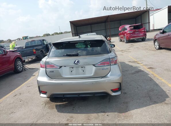JTHKD5BH9G2269799 2016 LEXUS CT 200H Gray 