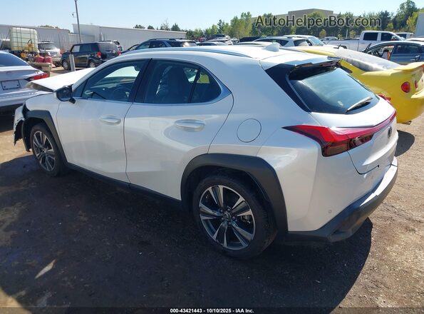 JTHP3JBH4M2033946 2021 LEXUS UX 200 White Trasero izquierdo