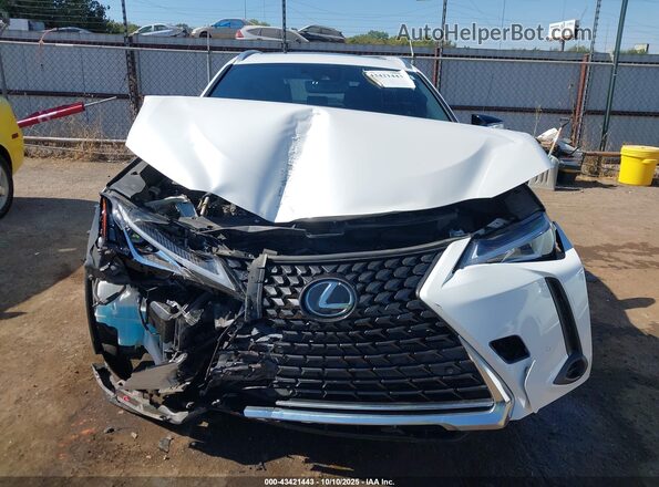 JTHP3JBH4M2033946 2021 LEXUS UX 200 White Vista interior trasera