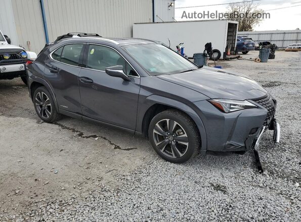 JTHP9JBH1N2057380 2022 LEXUS UX Gray Передня права чверть