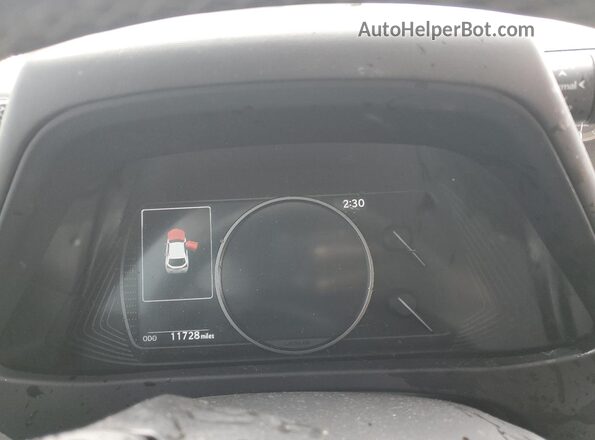 JTHP9JBH1N2057380 2022 LEXUS UX Gray Вид щитка приладів