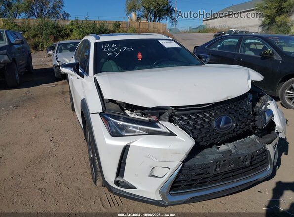 JTHP9JBH2L2035935 2020 LEXUS UX 250H White Դիմացի տեսք