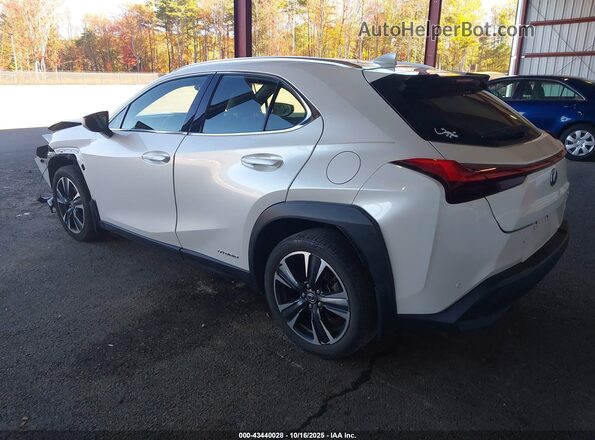 JTHP9JBH7M2050030 2021 LEXUS UX 250H White Задня ліва чверть