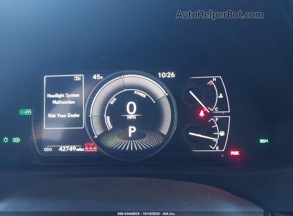 JTHP9JBH7M2050030 2021 LEXUS UX 250H White Вид задніх сидінь