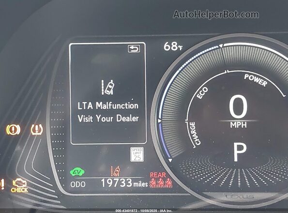 JTHP9JBH8L2021733 2020 LEXUS UX 250H Серый 