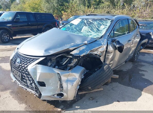 JTHP9JBH9M2037098 2021 LEXUS UX 250H Silver Przód lewy