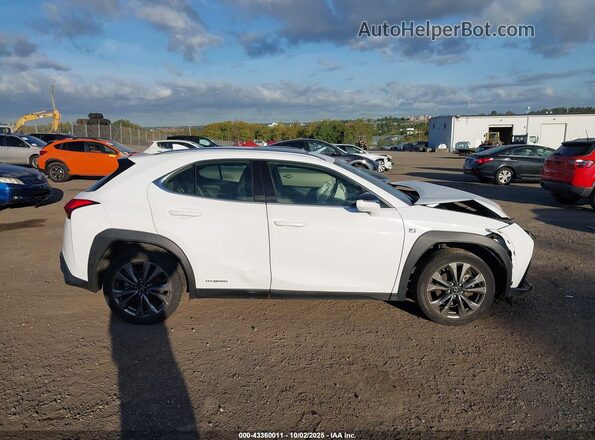 JTHR9JBH0L2022111 2020 LEXUS UX 250H White Սալոնի 360 աստիճան տեսք