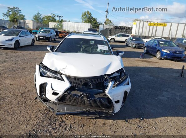 JTHR9JBH0L2022111 2020 LEXUS UX 250H White Դիմացի տեսք