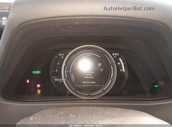 JTHR9JBH0L2022111 2020 LEXUS UX 250H White Հետևի նստատեղերի տեսք
