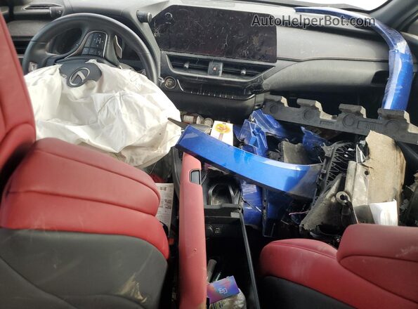 JTHR9JBH0P2067457 2023 LEXUS UX Blue წინა პანელის ხედი