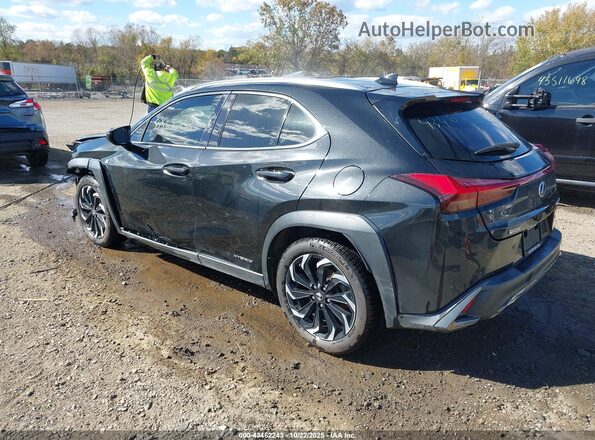 JTHR9JBH1M2044815 2021 LEXUS UX 250H Black Trasero izquierdo