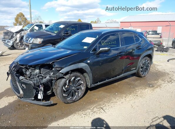 JTHR9JBH1M2044815 2021 LEXUS UX 250H Black Vista tres cuartos delantera izquierda