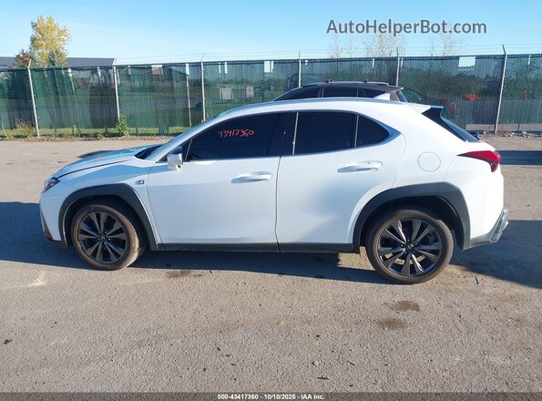 JTHR9JBH3L2021843 2020 LEXUS UX 250H White Vista interior de 360 grados