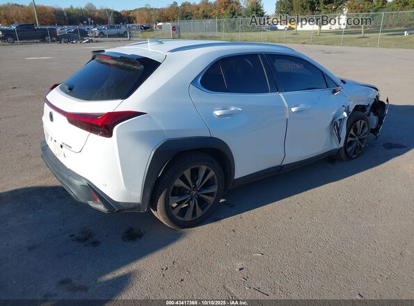 JTHR9JBH3L2021843 2020 LEXUS UX 250H White Trasero derecho