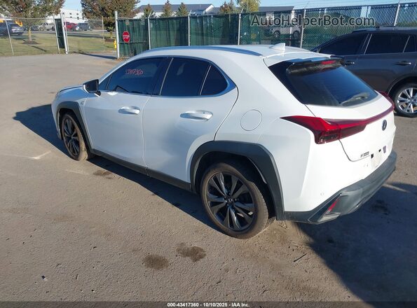JTHR9JBH3L2021843 2020 LEXUS UX 250H White Trasero izquierdo