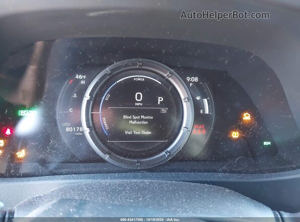 JTHR9JBH3L2021843 2020 LEXUS UX 250H White Vista de los asientos traseros