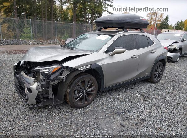 JTHR9JBH4L2036366 2020 LEXUS UX 250H Серебряный Передняя левая четверть