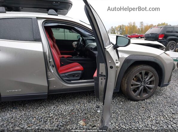 JTHR9JBH4L2036366 2020 LEXUS UX 250H Серебряный Вид салона спереди
