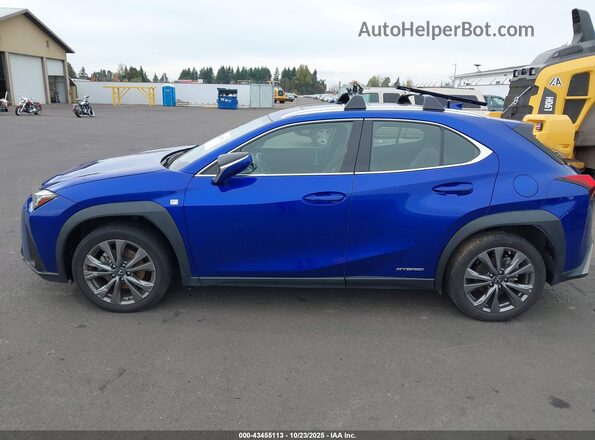 JTHR9JBH5L2036313 2020 LEXUS UX 250H Blue Vista interior de 360 grados