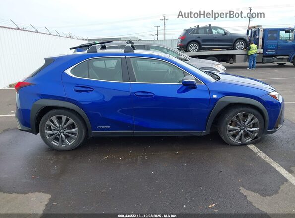 JTHR9JBH5L2036313 2020 LEXUS UX 250H Blue Vista interior trasera