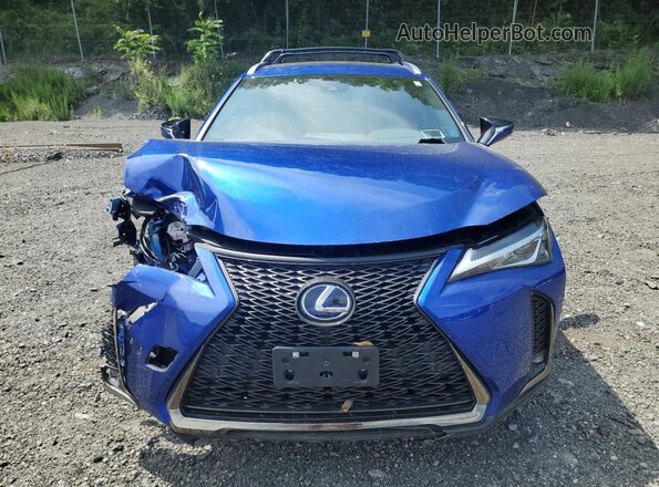 JTHR9JBH5M2048706 2021 LEXUS UX Blue 