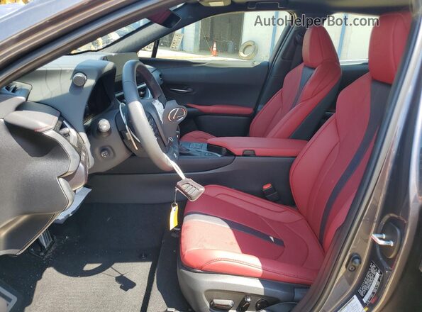 JTHR9JBH9R2076063 2024 LEXUS UX Gray Widok wnętrza z przodu