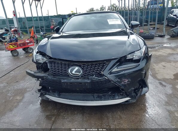 JTHS85BC3J5004150 2018 LEXUS RC 300 Черный Вид панели приборов