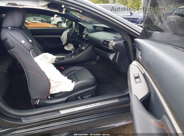JTHS85BC3J5004150 2018 LEXUS RC 300 Черный Вид салона спереди