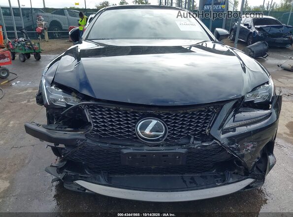 JTHS85BC3J5004150 2018 LEXUS RC 300 Черный Вид спереди