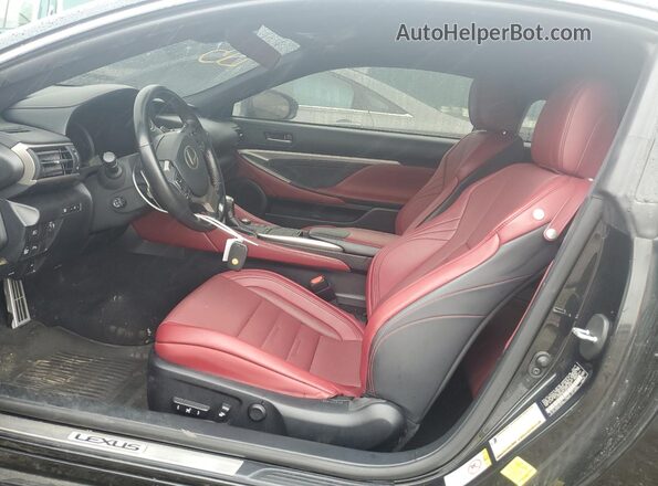 JTHS85BC5J5004229 2018 LEXUS RC Black Vista interior delantera