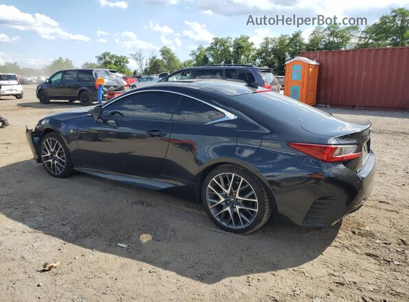 JTHS85BC5J5004229 2018 LEXUS RC Black Trasero izquierdo
