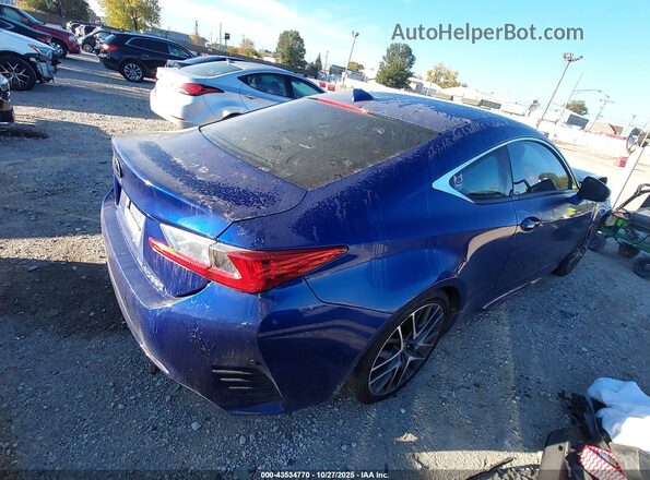 JTHSE5BC5G5006922 2016 LEXUS RC 350 Blue Rear right