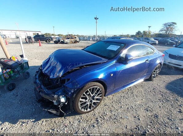JTHSE5BC5G5006922 2016 LEXUS RC 350 Blue Front left