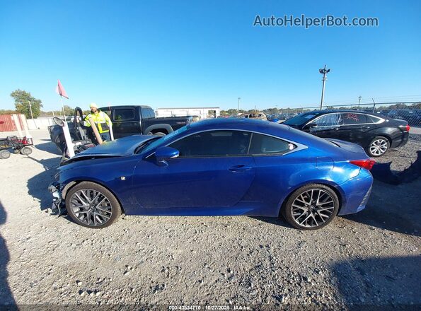JTHSE5BC5G5006922 2016 LEXUS RC 350 Blue 360 interior view