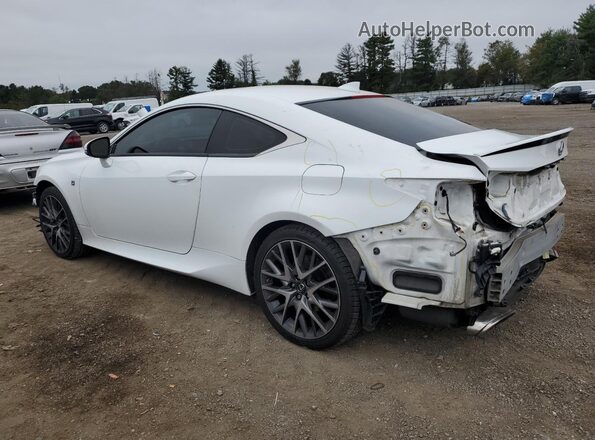 JTHSE5BC9H5007606 2017 LEXUS RC White Հետևի ձախ