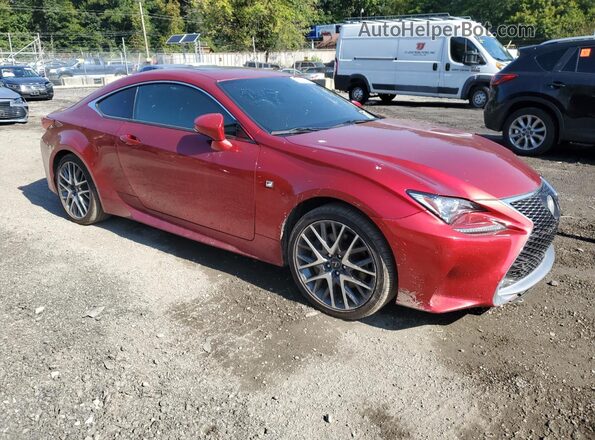 JTHSE5BC9H5007685 2017 LEXUS RC Red Front right