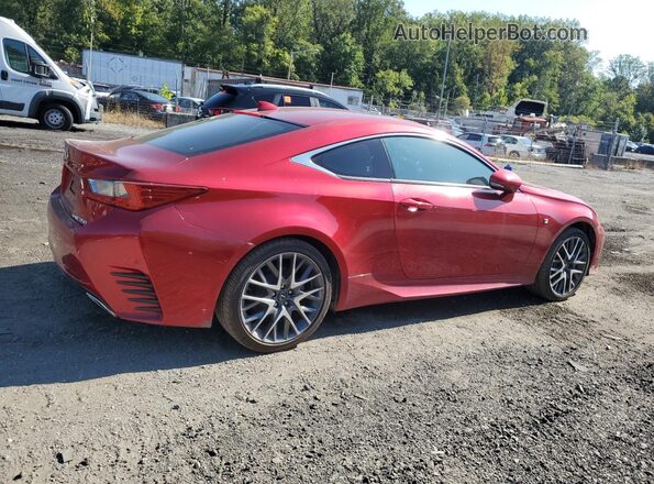 JTHSE5BC9H5007685 2017 LEXUS RC Red Rear right