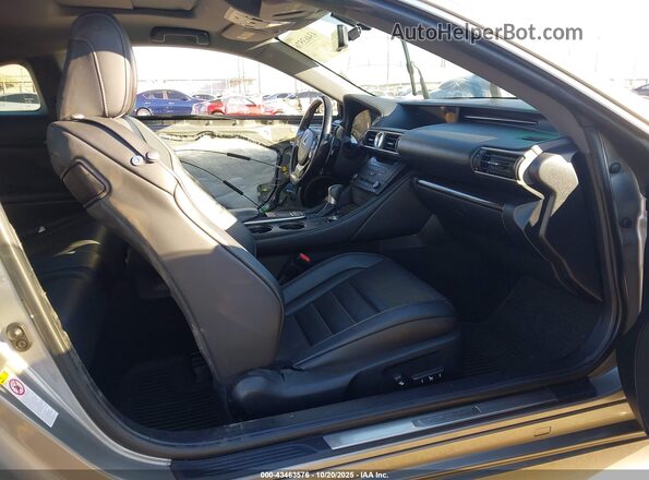JTHSM5BCXG5000875 2016 LEXUS RC 300 Silver Widok wnętrza z przodu